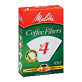 Melitta Coffee Filters #4 Cone White Left Picture